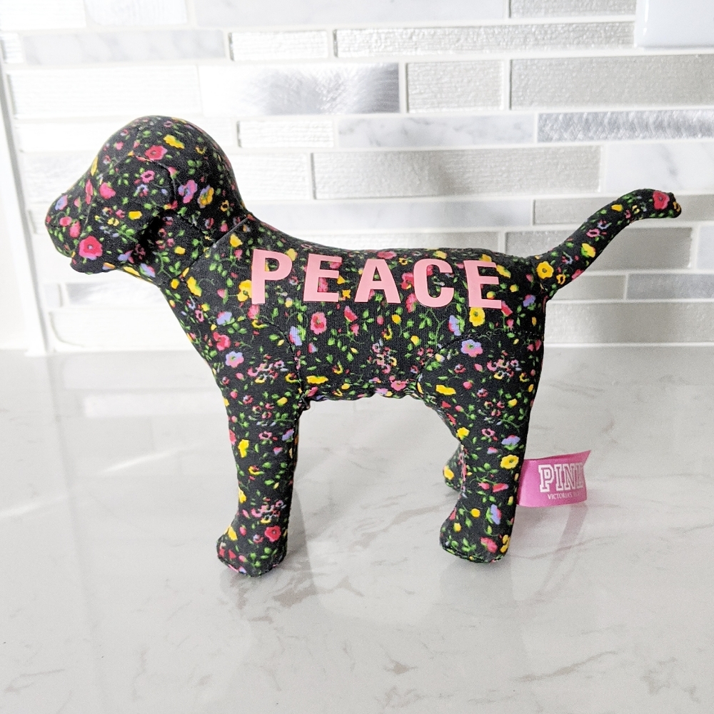 VS Pink "Peace" Dog